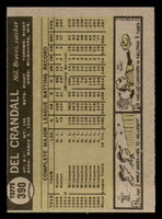 1961 Topps #390 Del Crandall Ex-Mint  ID: 338523