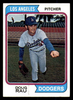 1974 Topps # 64 Doug Rau Ex-Mint 