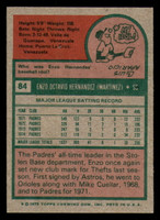 1975 Topps # 84 Enzo Hernandez Near Mint 