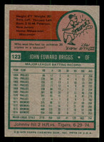 1975 Topps #123 Johnny Briggs Ex-Mint  ID: 340741