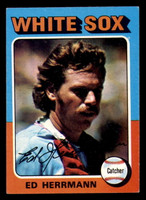 1975 Topps #219 Ed Herrmann Ex-Mint 