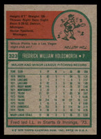 1975 Topps #323 Fred Holdsworth Near Mint  ID: 341269