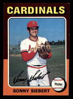 1975 Topps #328 Sonny Siebert Near Mint  ID: 341283