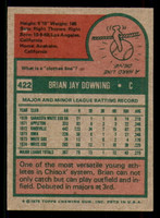 1975 Topps #422 Brian Downing Near Mint  ID: 341546