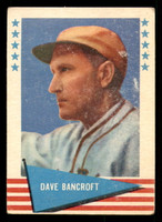1961 Fleer #7 Dave Bancroft Very Good  ID: 342085