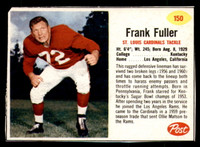 1962 Post Cereal #150 Frank Fuller Excellent+ 