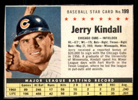 1961 Post Cereal #199 Jerry Kindall Excellent  ID: 342490