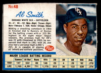 1962 Post Cereal #48 Al Smith Very Good  ID: 342591