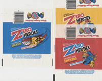 1984 Donruss Zero Heroes Wrapper Lot Of 3 Different  #*sku34522