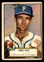 1952 Topps #63 Howie Pollet Good Red Back 