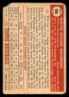 1952 Topps #186 Walt Masterson Poor 