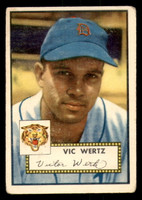 1952 Topps #244 Vic Wertz G-VG 