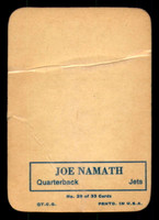 1970 Topps Super Glossy #29 Joe Namath G-VG 