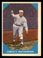 1960 Fleer #2 Christy Mathewson Very Good  ID: 346011
