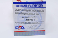 Reggie Jackson OAL Baseball Signed Auto PSA/DNA Authenticated A's Yankees ID: 347069