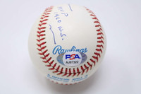 Bobby Richardson OAL Baseball Signed Auto PSA/DNA Authenticated Yankees 1960 WS MVP