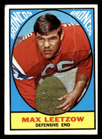 1967 Topps #40 Max Leetzow Very Good RC Rookie 