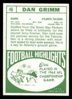 1968 Topps #46 Dan Grimm Ex-Mint  ID: 349114