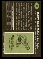 1969 Topps #41 Gary Ballman Ex-Mint  ID: 349194