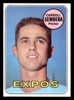 1969 Topps #351 Carroll Sembera Near Mint  ID: 349558