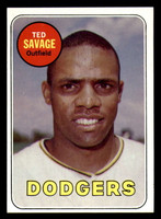 1969 Topps #471 Ted Savage Very Good Yellow 