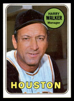 1969 Topps #633 Harry Walker MG Near Mint  ID: 349836