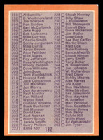 1970 Topps #132 Checklist 133-263 DP Excellent+  ID: 350020