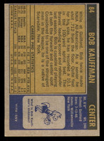 1971-72 Topps #84 Bob Kauffman DP Ex-Mint  ID: 350219