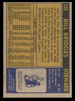1971-72 Topps #132 Bill Bridges DP Near Mint  ID: 350348