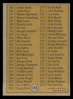 1971-72 Topps #145 ABA Checklist 145-233 Near Mint  ID: 350370
