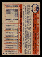 1957 Topps #38 Nellie Fox Very Good  ID: 350802