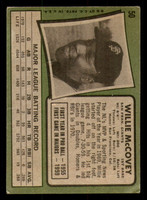 1971 Topps #50 Willie McCovey Poor 