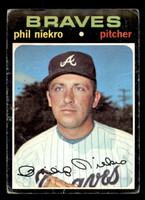 1971 Topps #30 Phil Niekro Poor  ID: 351199