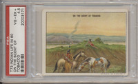 1910 T73 Hassan Cigarettes Indians Life Of 1860's On The Scent Of Tobacco  PSA  4.5 VG-EX+  #*