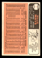 1966 Topps #1 Willie Mays Very Good creased 