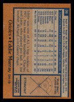 1978 Topps #36 Eddie Murray Ex-Mint RC Rookie  ID: 352294