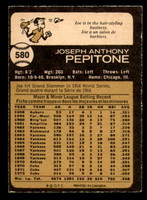 1973 O-Pee-Chee #580 Joe Pepitone Near Mint OPC 