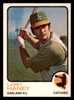 1973 O-Pee-Chee #563 Larry Haney Near Mint+ OPC 