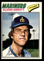 1977 O-Pee-Chee #219 Glenn Abbott Near Mint OPC 