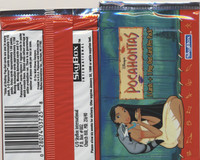 1995 Skybox Pocahontas Unopened Wax Pack Lot 2  #*