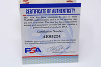 Tommy Davis Baseball Signed Auto PSA/DNA Authenticated Los Angeles Dodgers