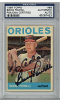 1964 Topps #89 Boog Powell Signed Auto PSA/DNA Orioles