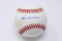 Lou Bourdeau Baseball Signed Auto PSA/DNA Authenticated Cleveland Indians