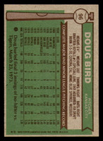 1976 Topps #96 Doug Bird Ex-Mint 