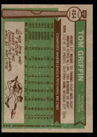 1976 Topps #454 Tom Griffin Near Mint 