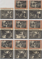 1966 Fleer Gilligan Island Set 55 All Cards Cut In Half And Taped Together  #*sku34959