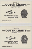 1990's Outer Limits 5 by 7 inches Premium Set 4   #*
