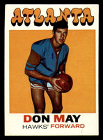 1971-72 Topps #6 Don May DP Excellent+  ID: 354357