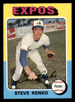 1975 Topps #34 Steve Renko Excellent+ Expos