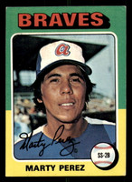 1975 Topps #499 Marty Perez Excellent+  ID: 354974
